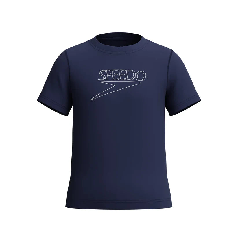 UNISEX S/S LOGO RASHGUARD