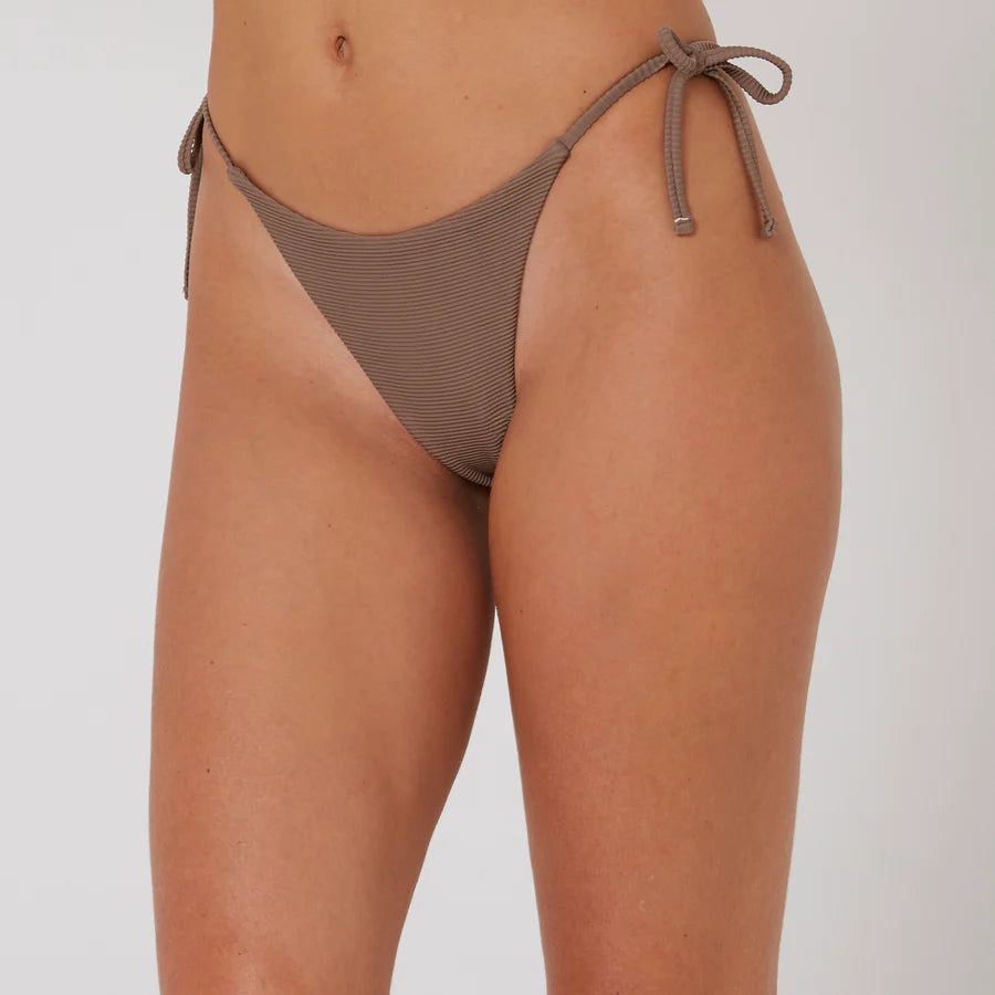 LADIES HYAMS-RIB TIE SIDE PANT