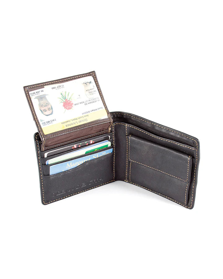MENS FORMULA 1 LEATHER WALLET