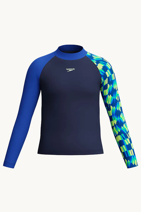 L/S PRINT RASH GUARD