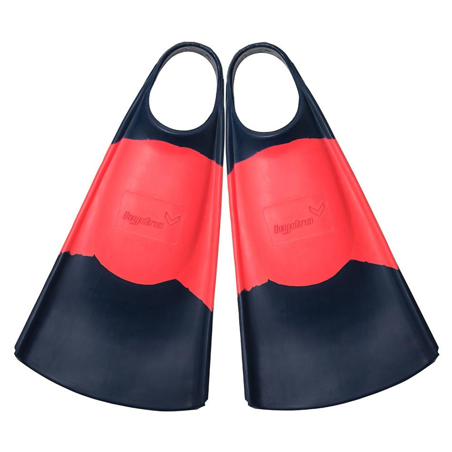 HYDRO FIN NAVY/CORAL - EXTRA LARGE