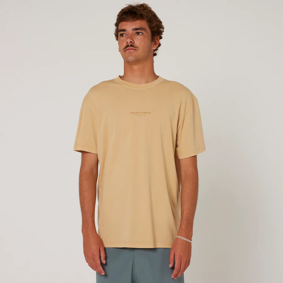 MENS WASHED PRIORITY TEE