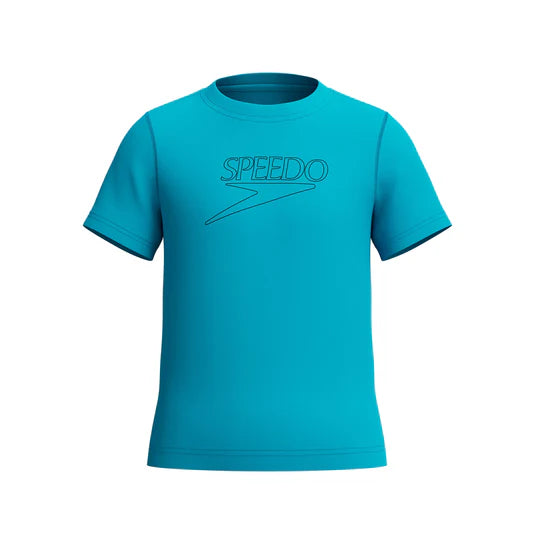 UNISEX S/S LOGO RASHGUARD