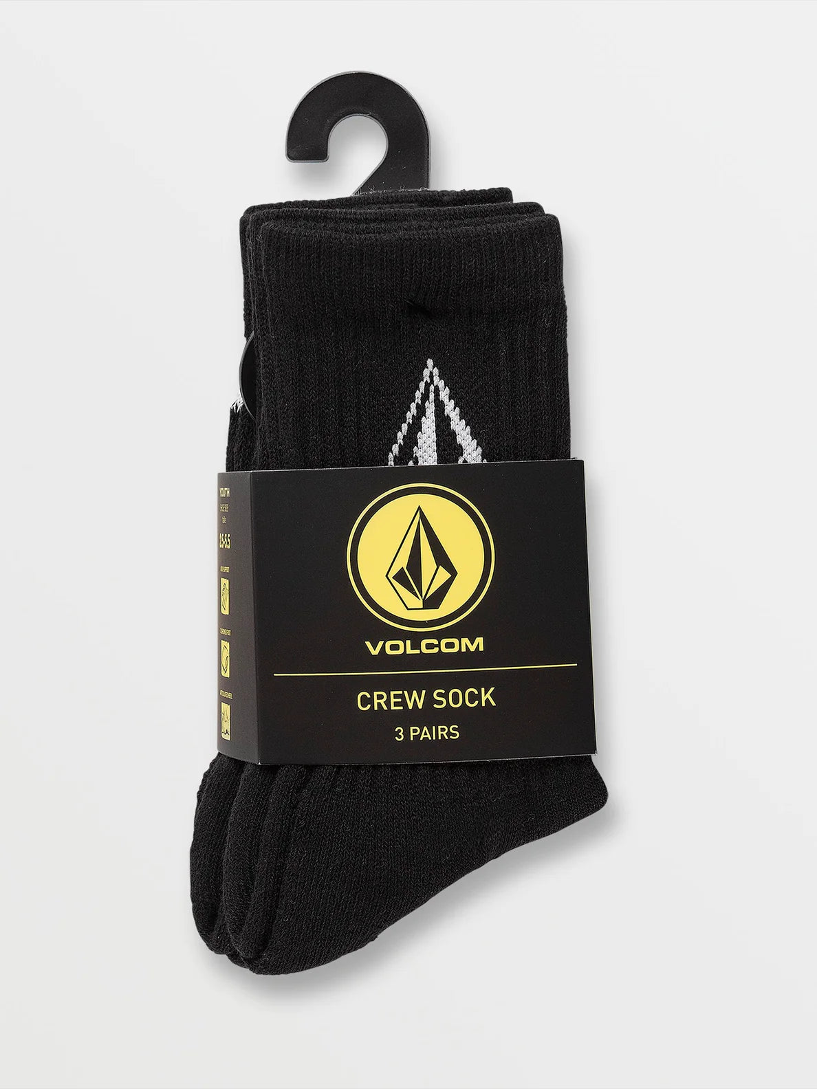 FULL STONE SOCK 3 PK