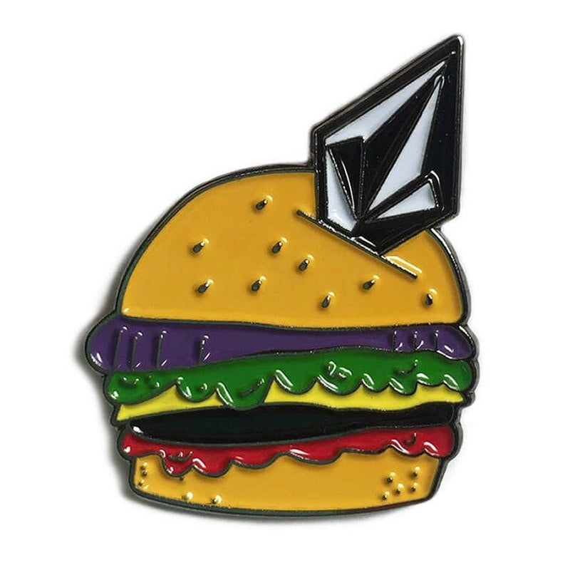 BURGER X VLCM ENAMEL