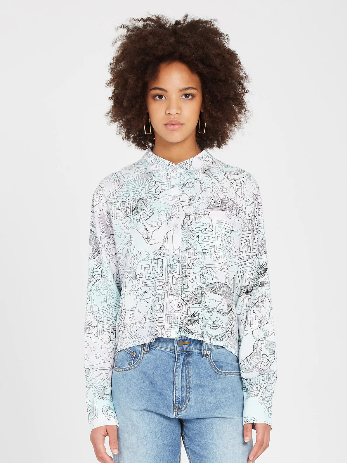 FA ED MERLIN MURRAY WOVEN LS