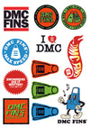 DMC &#39;KISS CUT&#39; STICKER SHEET