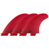 FCS II ACCELERATOR NEO GLASS M RED TRI FINS