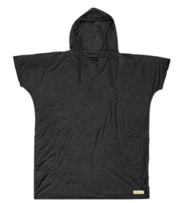 LADIES V NECK HOODED PONCHO