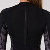 LADIES OCEANA L/S BACK ZIP RASHIE