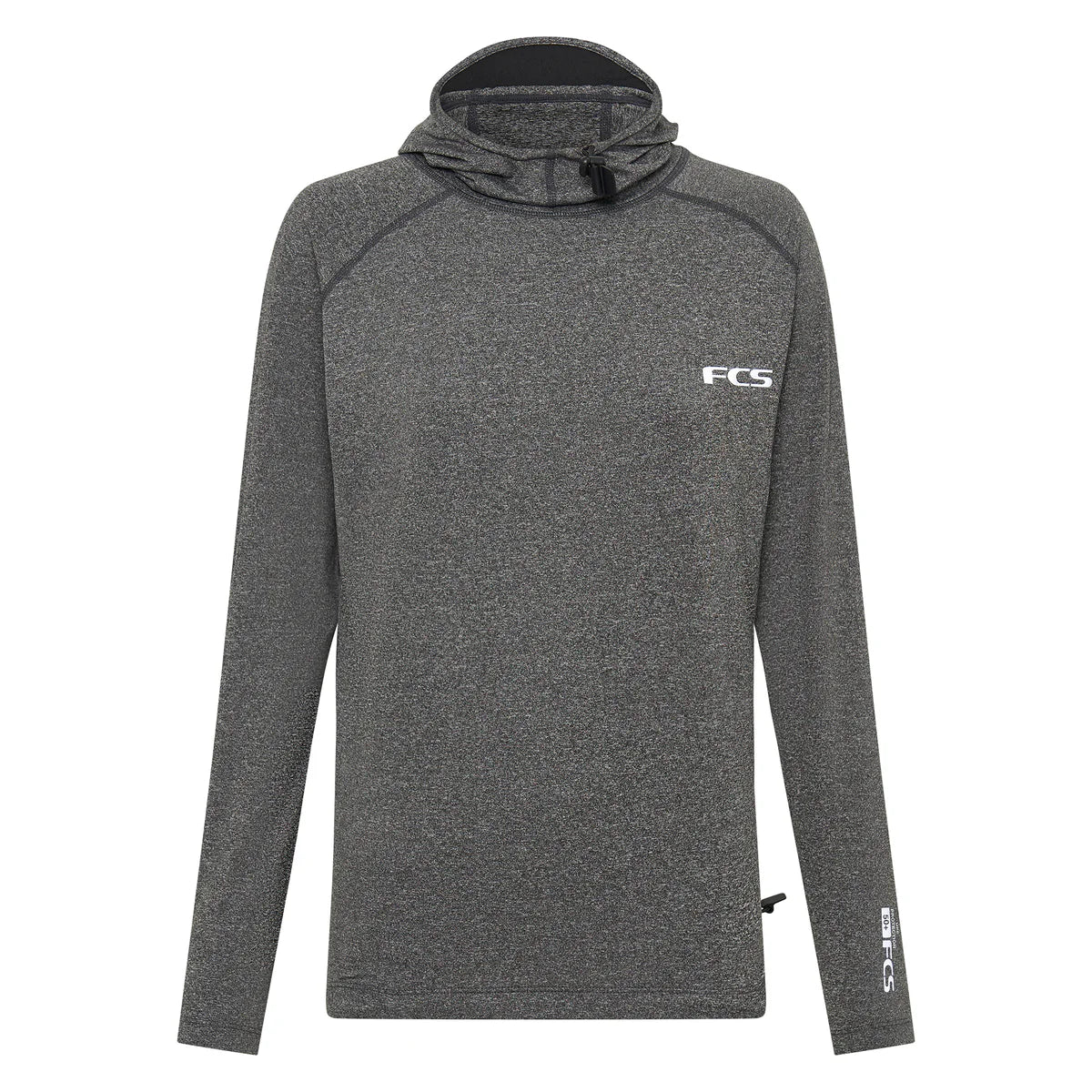 ESSENTIAL HOODED LS RASH VEST