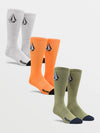 FULL STONE SOCK 3PK