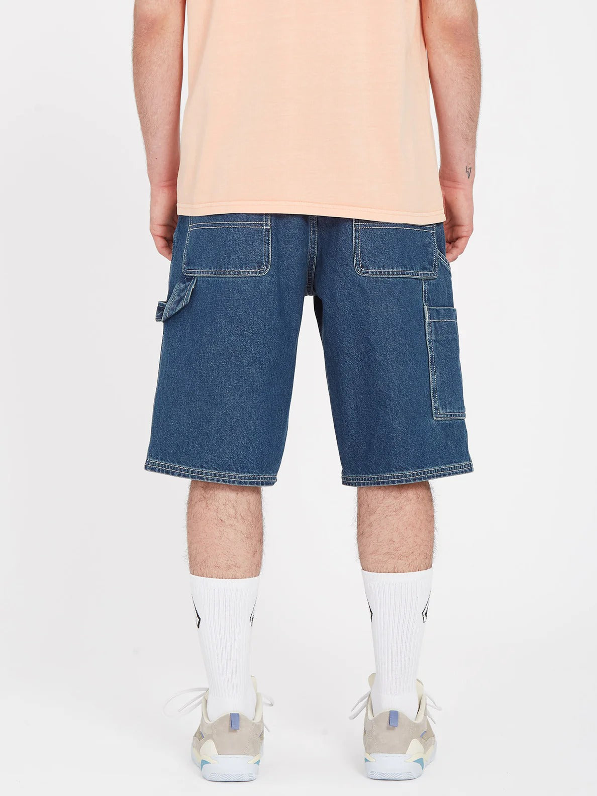 LABORED DENIM UTILITY SHORT
