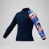 PRNT LS RASH TOP JM