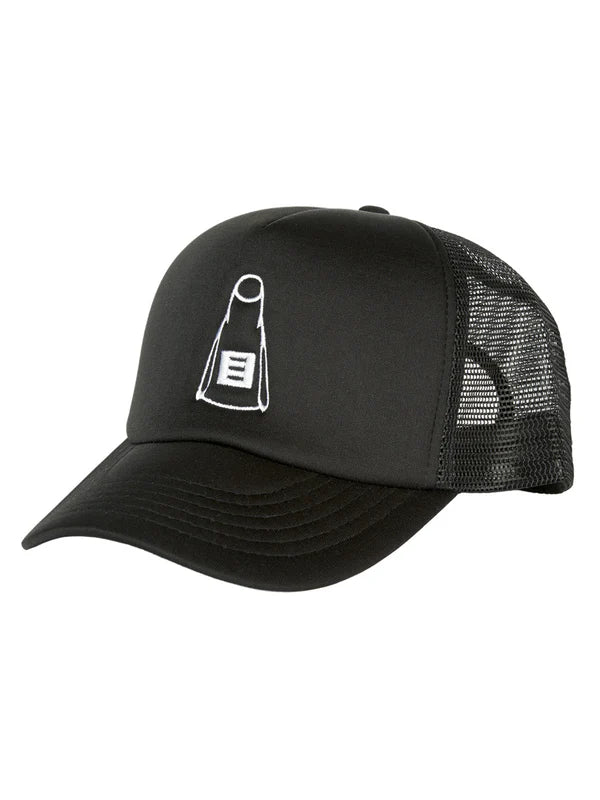 DMC FIN EMBROIDERED TRUCKER CAP
