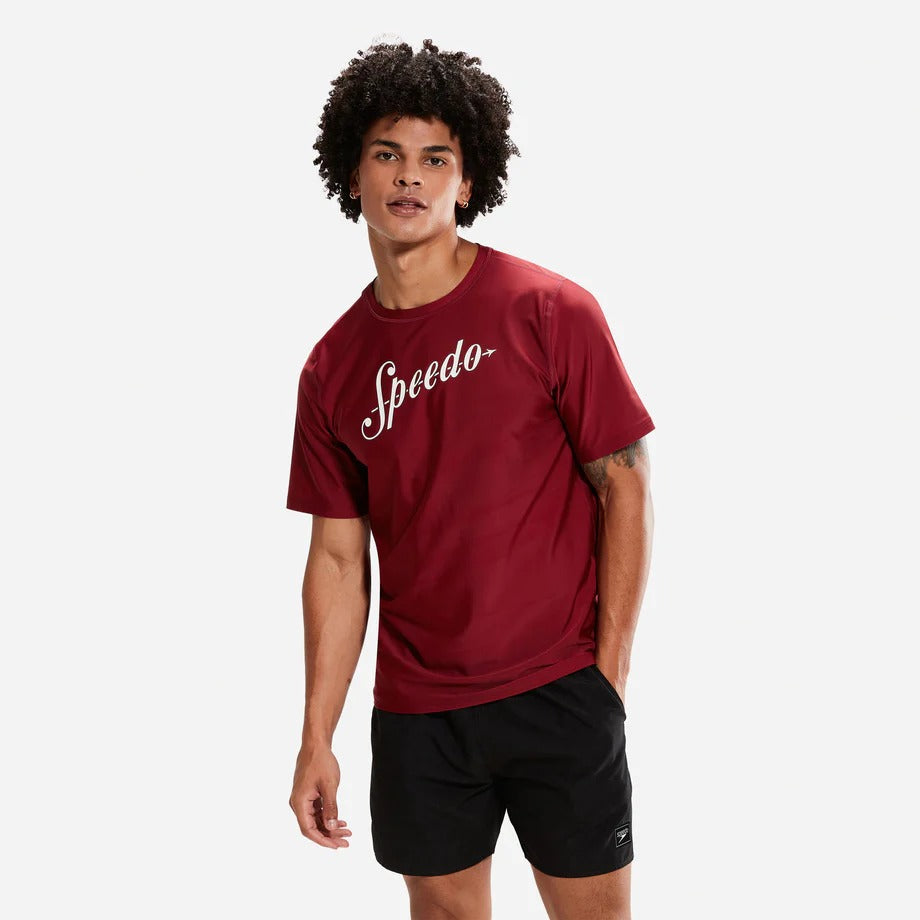 PRNT SS SWIMTEE AM