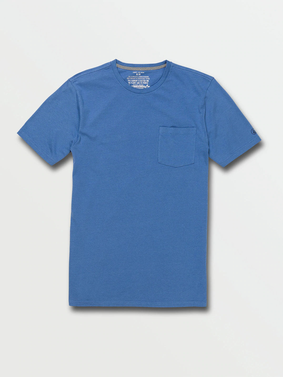 SOLID SS POCKET TEE