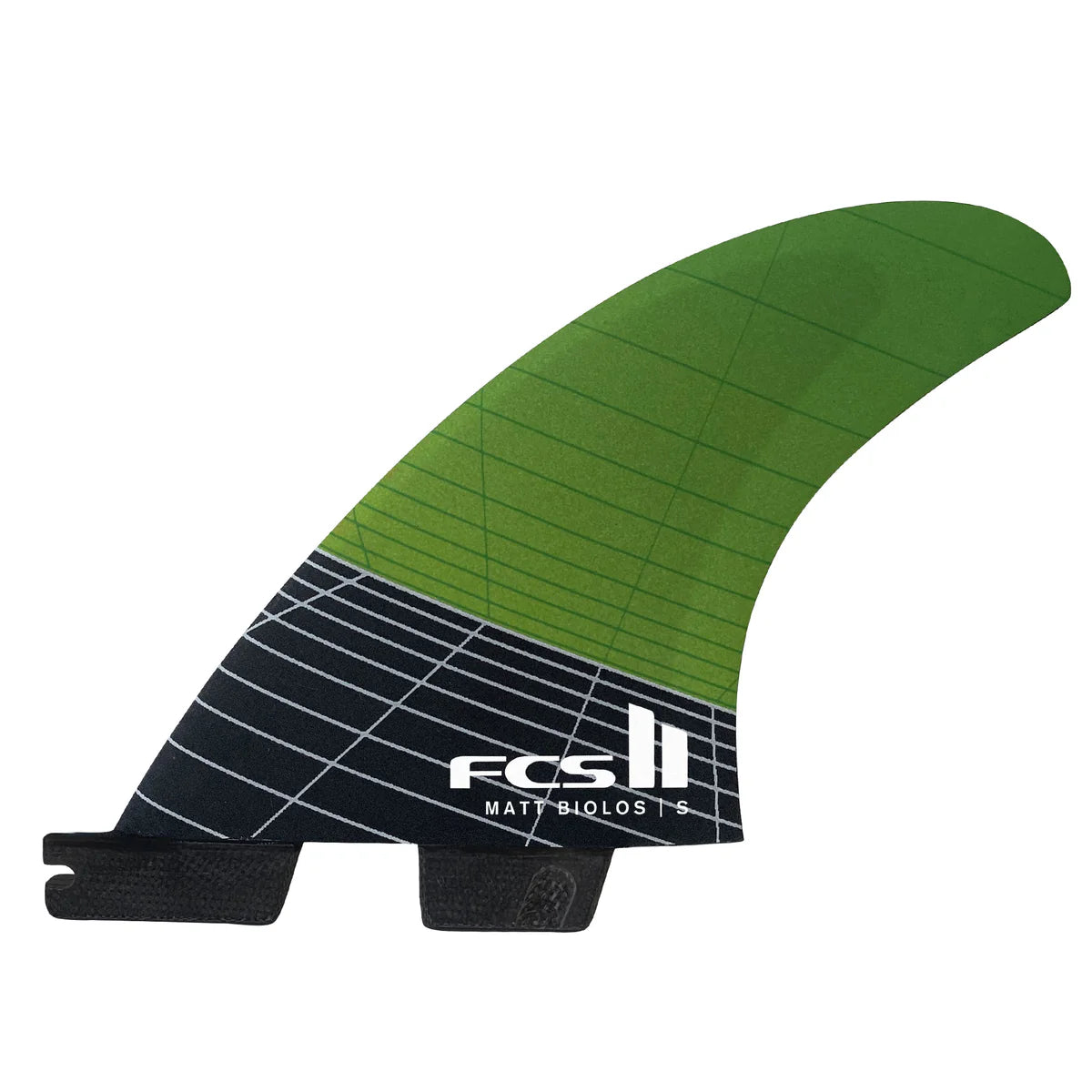 FCS II MB PC CARBON LARGE BLUE TRI RETAIL FINS