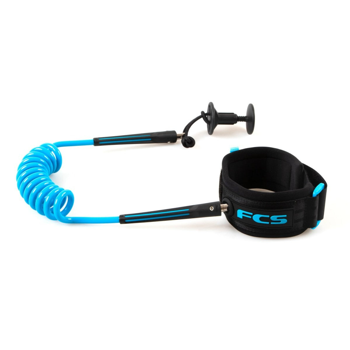 FCS BODYBOARD BICEP LEASH BLACK/BLUE