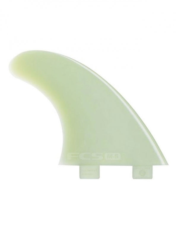 M5 Natural Glass Flex Tri Fin Set